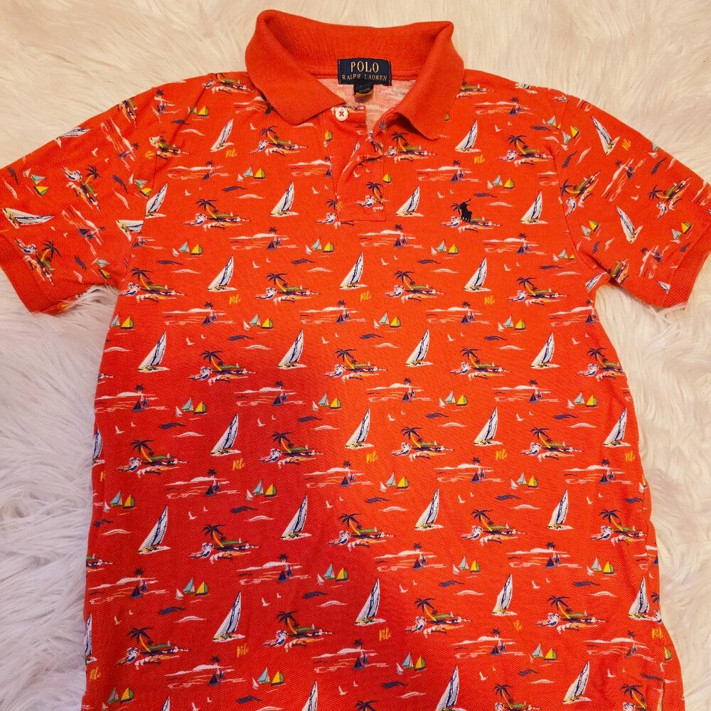 Polo Ralph Lauren Boys Polo Shirt Size Large
